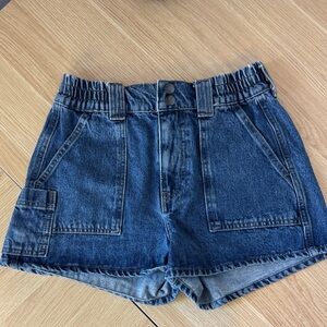 BDG Dark Blue Jean Shorts